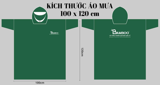 [HH.LK.TS.00096] Áo mưa Bamboo